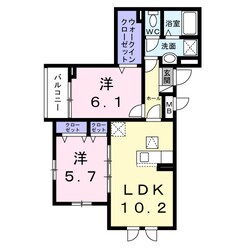 フォレスト　クレーンの物件間取画像